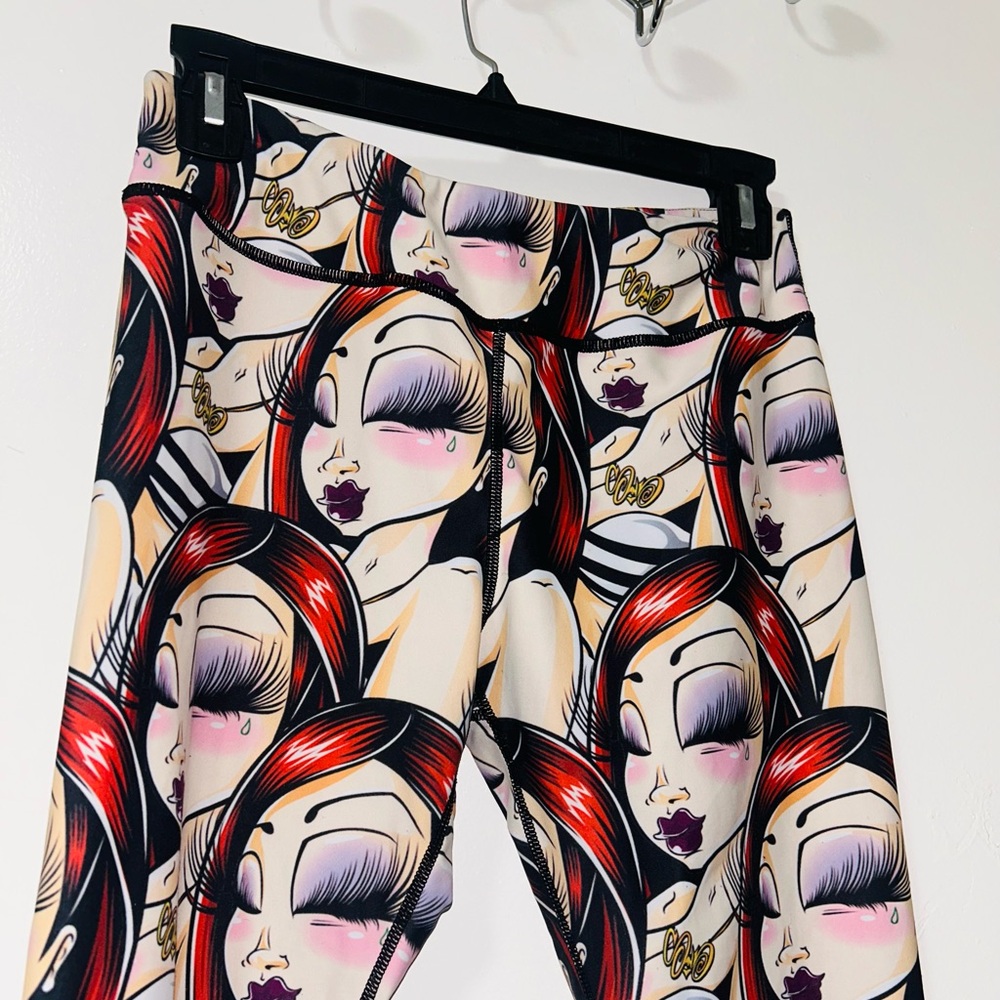 Sand One: Sand Oner Leggings Unique Red Doll LIL STRANGER EDITION